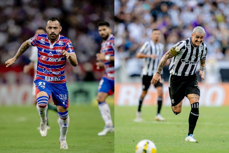 Moisés e Vina são peças importantes dos ataques de Fortaleza e Ceará