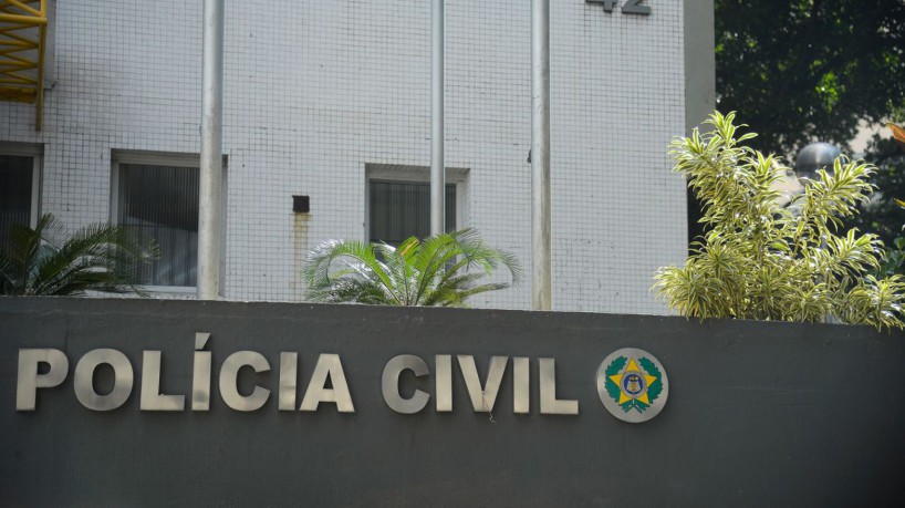 Fachada da Secretaria de Estado da Polícia Civil, no centro do Rio de Janeiro(foto: Tomaz Silva/Agência Brasil)