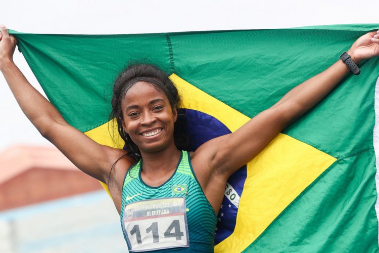 Vitória Rosa, ouro nos 200 m - (Wagner Carmo/CBAt)