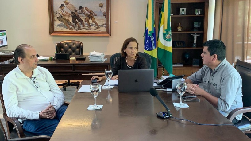 Reunião do Comitê Estadual de Enfrentamento à Covid-19 foi realizada no início da tarde desta sexta-feira, 3(foto: Reprodução/Twitter)