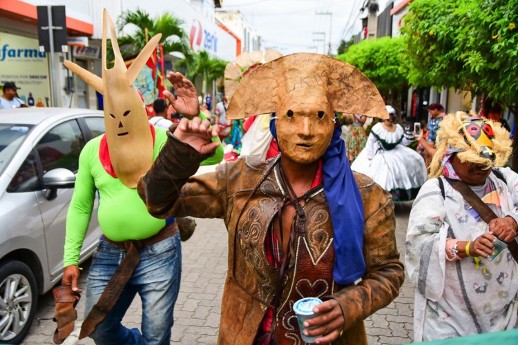 O Festival Internacional de Máscaras do Cariri reuniu pessoas de diversos lugares do País