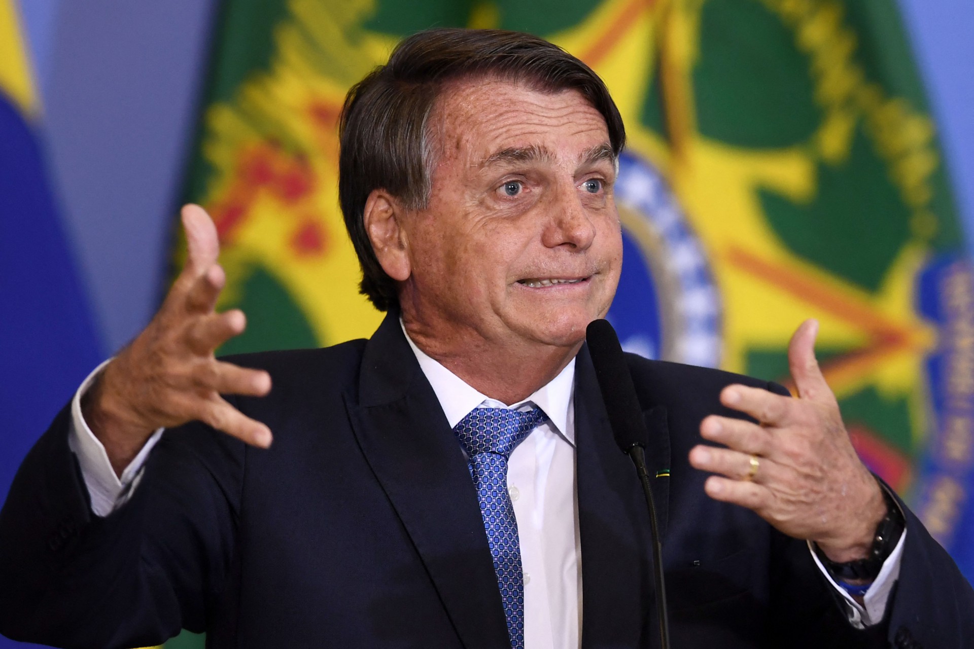Jair Bolsonaro, ex-presidente (Foto: EVARISTO SA/AFP)