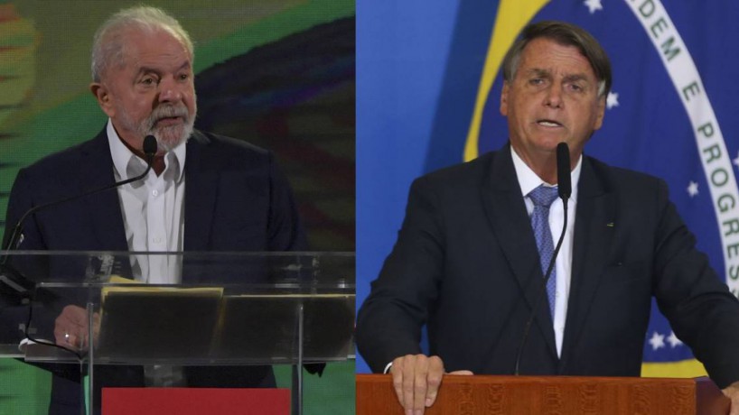 Lula e Jair Bolsonaro estão à frente das pesquisas para presidente do Brasil; acomp...