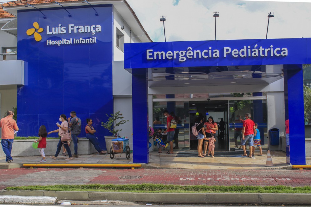 Emerg&ecirc;ncia Pedi&aacute;trica do Hospital Infantil Lu&iacute;s Fran&ccedil;a, em Fortaleza








