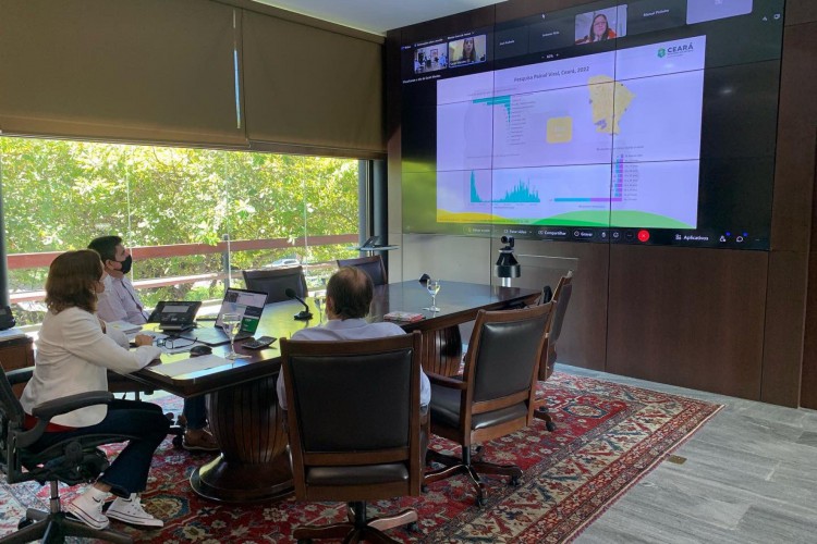 Reunião do Comitê Estadual de Enfrentamento à Pandemia em 17 de junho de 2022