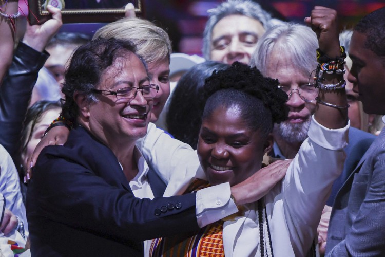 Francia Márquez foi eleita vice-presidente da Colômbia 