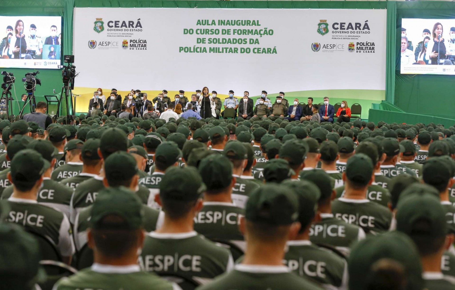  2.400 alunos começam nesta quarta-feira, 22, Curso de Formação de Soldados da Polícia Militar do Ceará