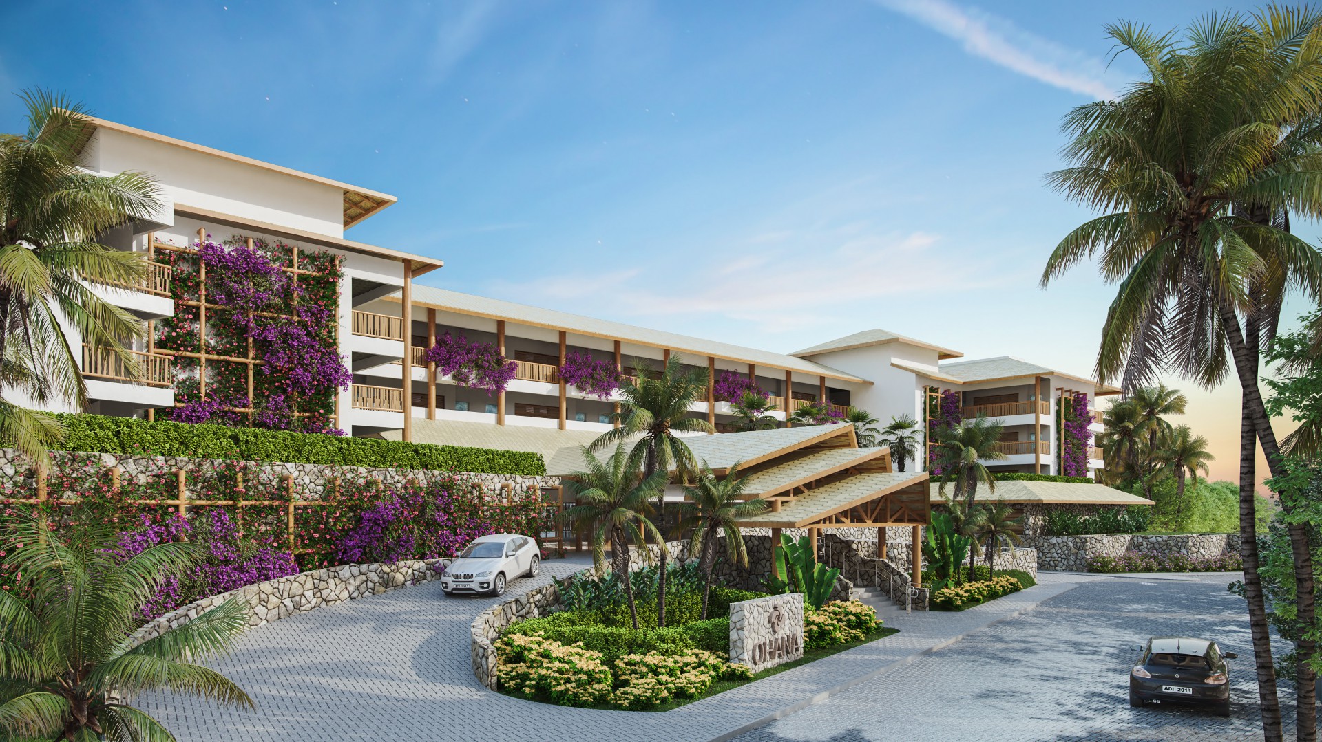 ￼OHANA Beach Park Resort será inaugurado em 2025 com investimento de R$ 150 milhões (Foto: Divulgação)