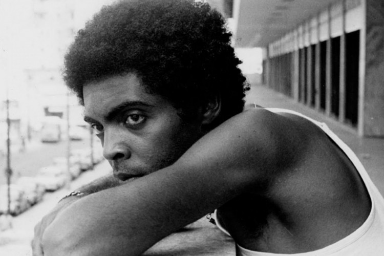 Gilberto Gil em 1973. A imagem foi disponibilizada pelo Instituto Gilberto Gil na mostra digital "O Ritmo de Gil", do Google Arts and Culture