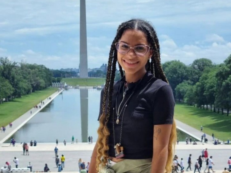 Larissa Carvalho é cearense e uma das fundadoras do site Negrê