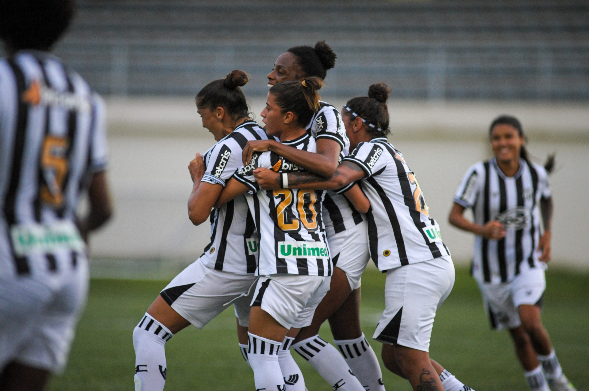 Ceará venceu o Uda-AL no Brasileirão Feminino A2 com gols marcados no final da partida.  (Foto: Augusto Oliveira/Ceará SC)