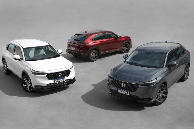 As versões Sensing do New HR-V  terão início de pré-venda em 2 de agosto, já  as vendas das versões Advance e Touring começarão em outubro