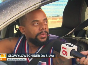 Após entrevista à TV, pernambucano chamado Slowy Lowschider viraliza por causa do nome 