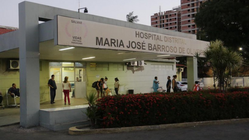Foto de apoio ilustrativo. Vítima foi socorrida para o Hospital Distrital Maria José Barros de Oliveira - Frotinha Parangaba, em Fortaleza