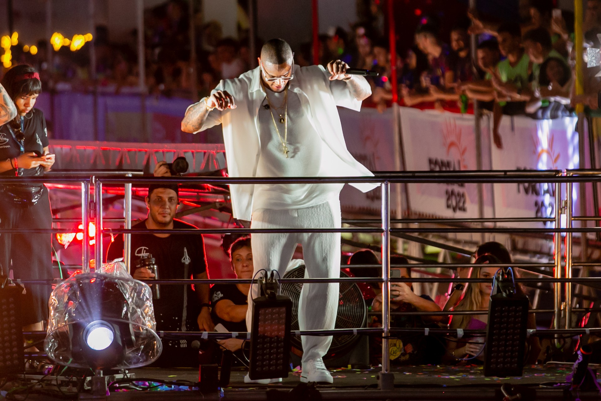 FORTALEZA CE, BRASIL, 23.07.22 Fortal 2022  Na foto: Leo Santana (Foto Aurelio Alves) (Foto: AURELIO ALVES)