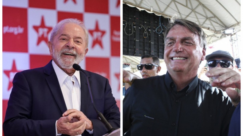 Lula e Jair Bolsonaro(foto: Ricardo Stuckert (Instituto Lula) / Fabio Lima ( O POVO))