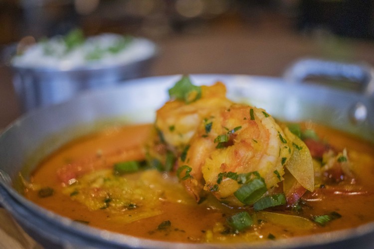 FORTALEZA, CEAR&Aacute;, BRASIL, 02-08-2022: Moqueca do restaurante Giz, no bairro Aldeota. (Foto: Fernanda Barros/ O Povo)