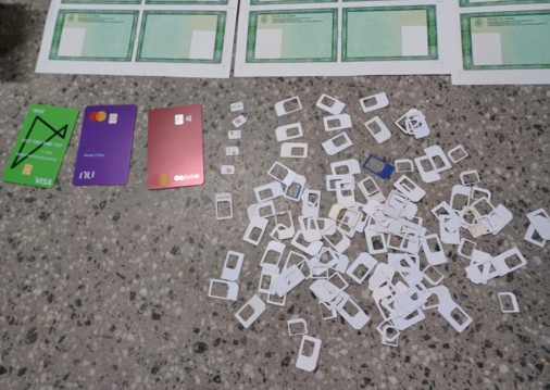 Apreensão da Delegacia de Defraudações e Falsificações 