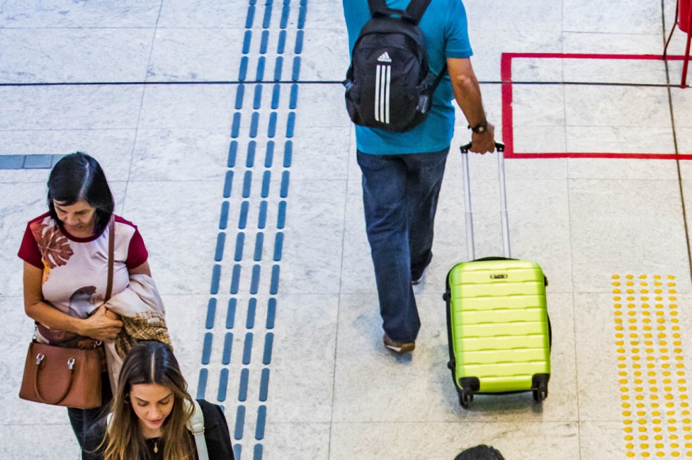 Franquia de bagagens é a cobrança extra para o despache de bagagens.