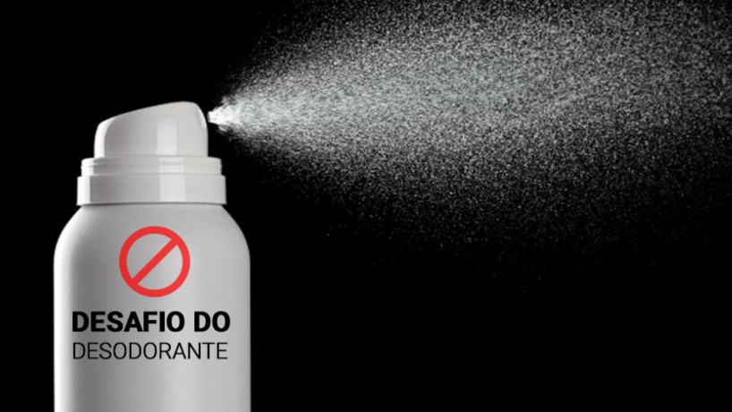 Foto ilustrativa de um desodorante spray(foto: Reprodução  Associação de Professores Ativos e...