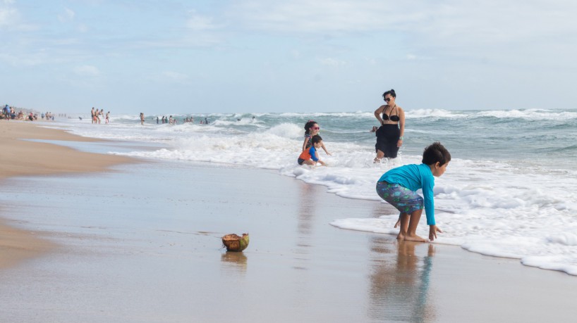 Foto de apoio ilustrativo. Banhistas são resgatados em praias e lagoas do Ceará nes...