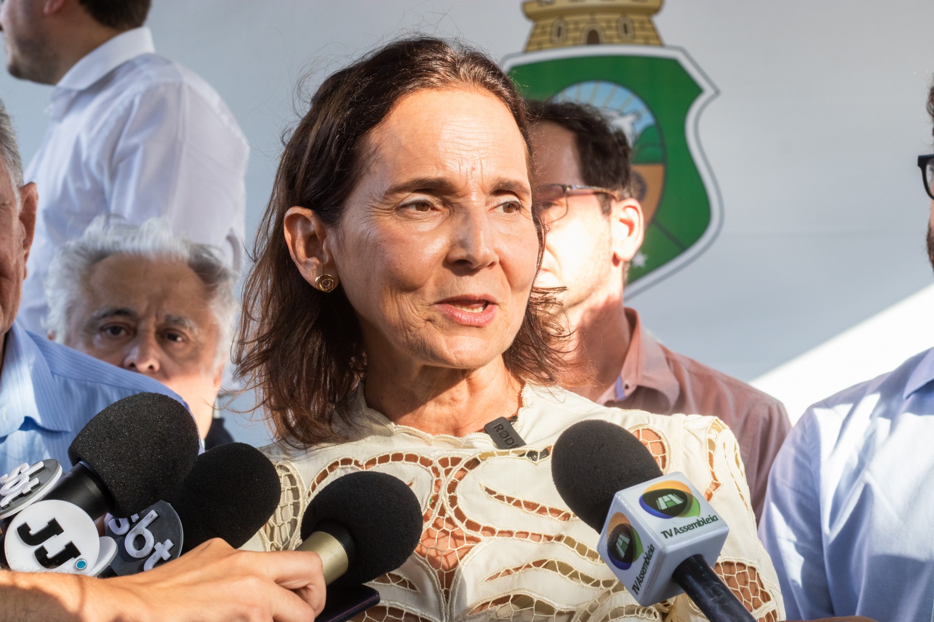 FORTALEZA, CEARÁ, BRASIL, 05-08-2022: Governadora Izolda Cela assina criação de APA Lagoa da Precabura. (Foto: Fernanda Barros/ O Povo)

 (Foto: FERNANDA BARROS)