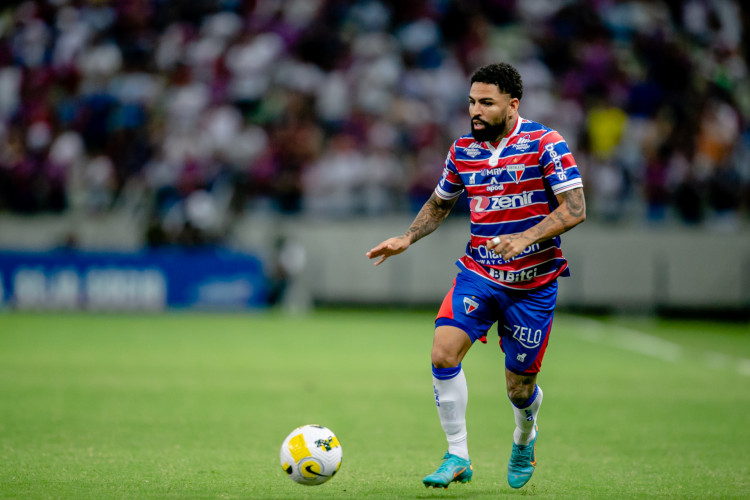 Romarinho, do Fortaleza na Arena Castel&atilde;o pelo Campeonato Brasileiro