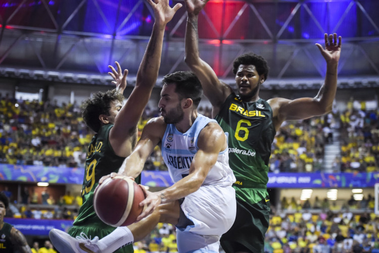 O Brasil foi vice-campeão da Copa América de Basquete 