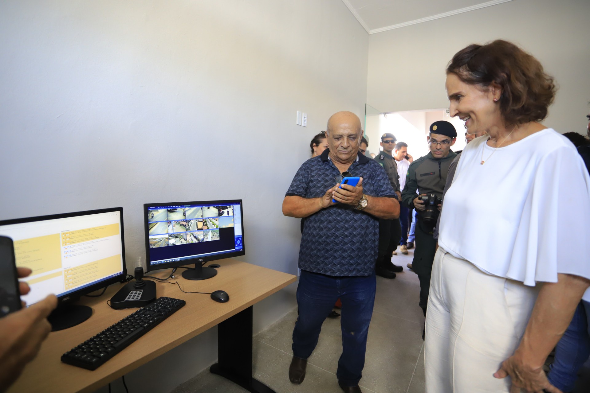 Durante a cerimônia, a chefe do Executivo Estadual autorizou a construção de uma nova areninha em Tabuleiro do Norte 