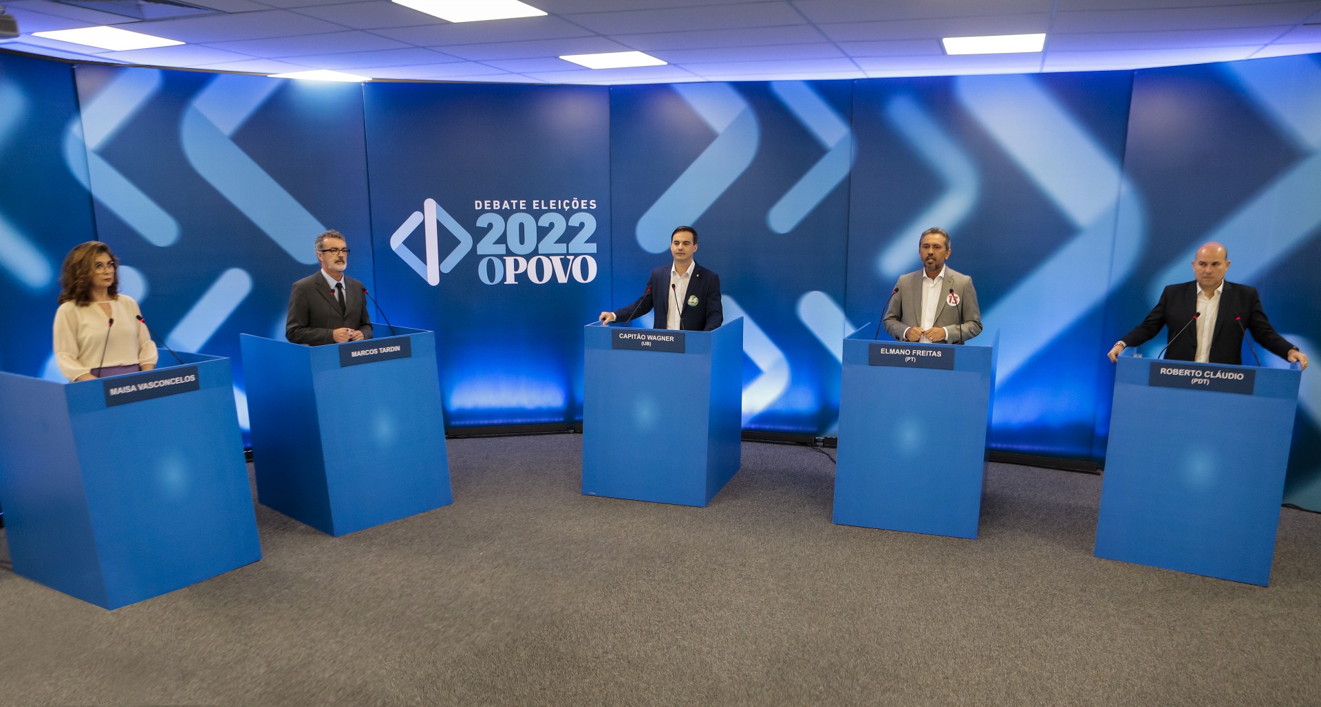 O POVO já realizou debate com os candidatos ao Governo do Estado  (Foto: FCO FONTENELE)