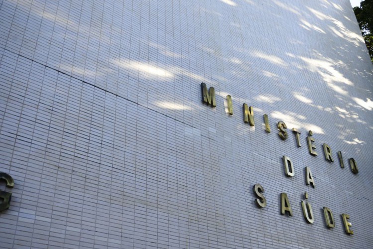 Fachada do Ministério da Saúde na Esplanada dos Ministérios 