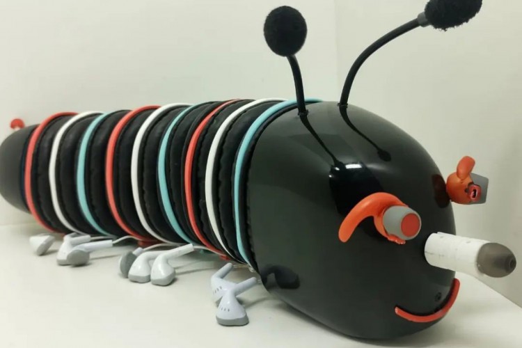 A partir de lixo eletrônico