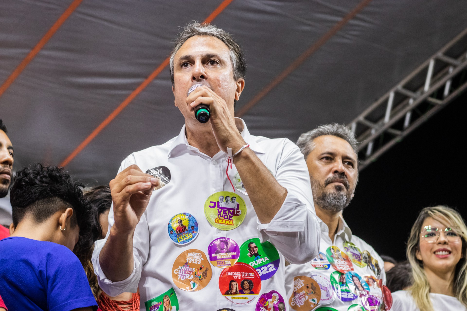 Senador eleito Camilo Santana (PT).

 (Foto: FERNANDA BARROS/O POVO)