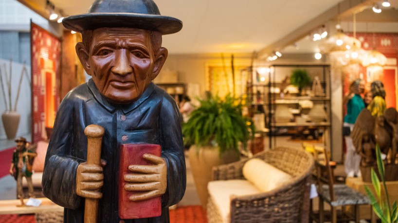 ￼ FEIRA reúne artesanato do Ceará e de outras regiões(foto: Fernanda Barro...