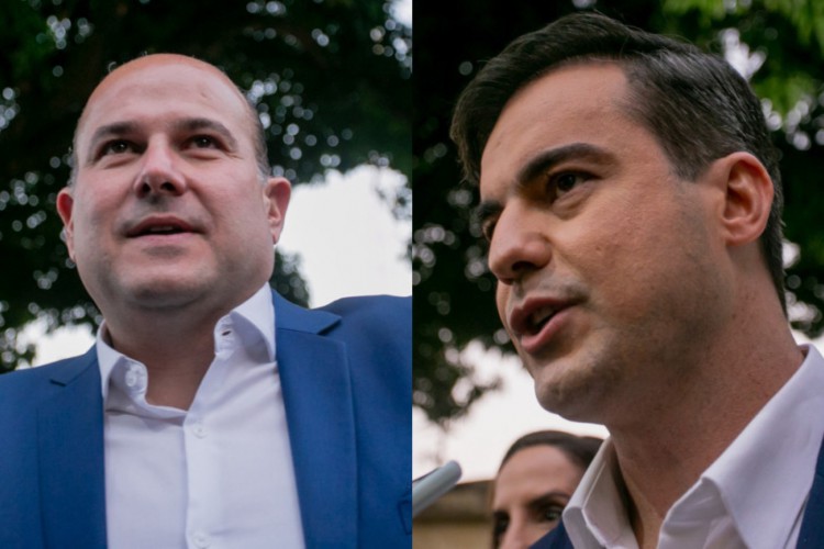 Roberto Cláudio e Capitão Wagner.