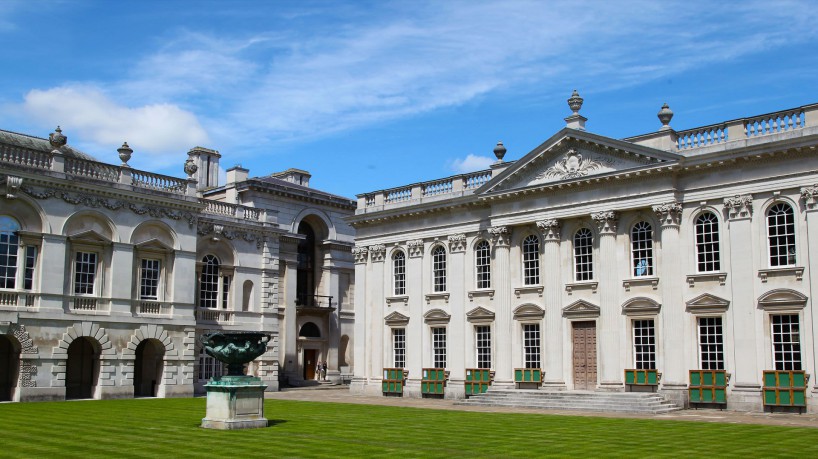 Senate House, prédio da Universidade de Cambridge construído em 1720