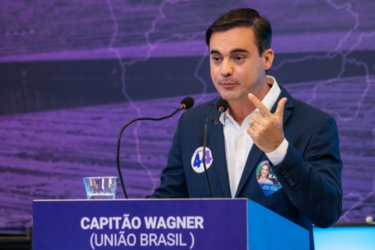 Capitão Wagner (União Brasil), candidato ao Governo do Ceará nas eleições de 2022.