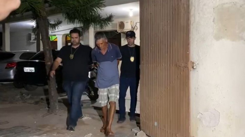 Suspeito de homicídio em Cascavel é preso pela Polícia Civil (foto: reprodução/vídeo)