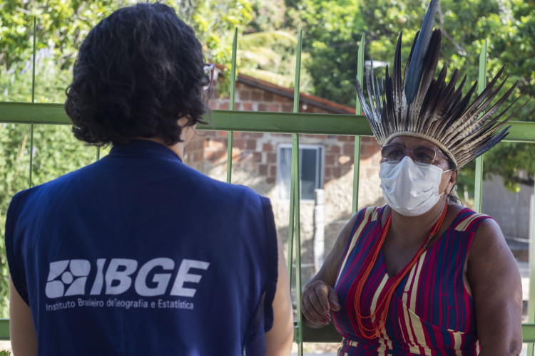 ￼ CENSO do IBGE: 33.243 indígenas 
já foram recenseados