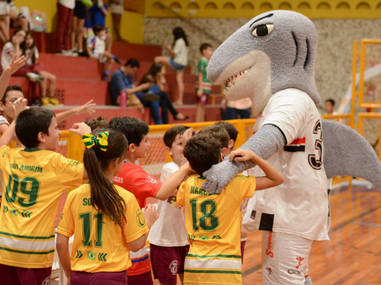 A Copa do Mundo de Futsal, do Colégio Santa Cecília, é um evento muito participativo e inclusivo, porque ninguém fica de fora 