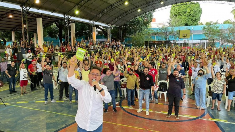 Assembleia Geral do Sindicato Apeoc, na semana passada