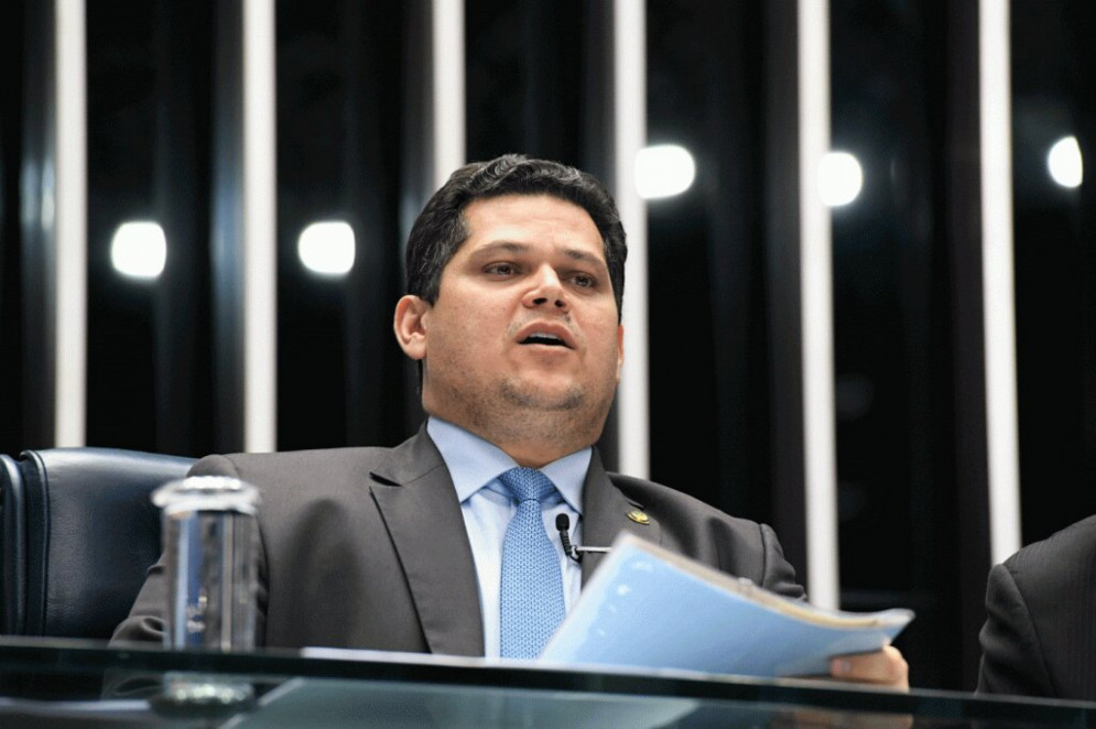 Davi Alcolumbre (Uni&atilde;o Brasil), presidente do Senado
