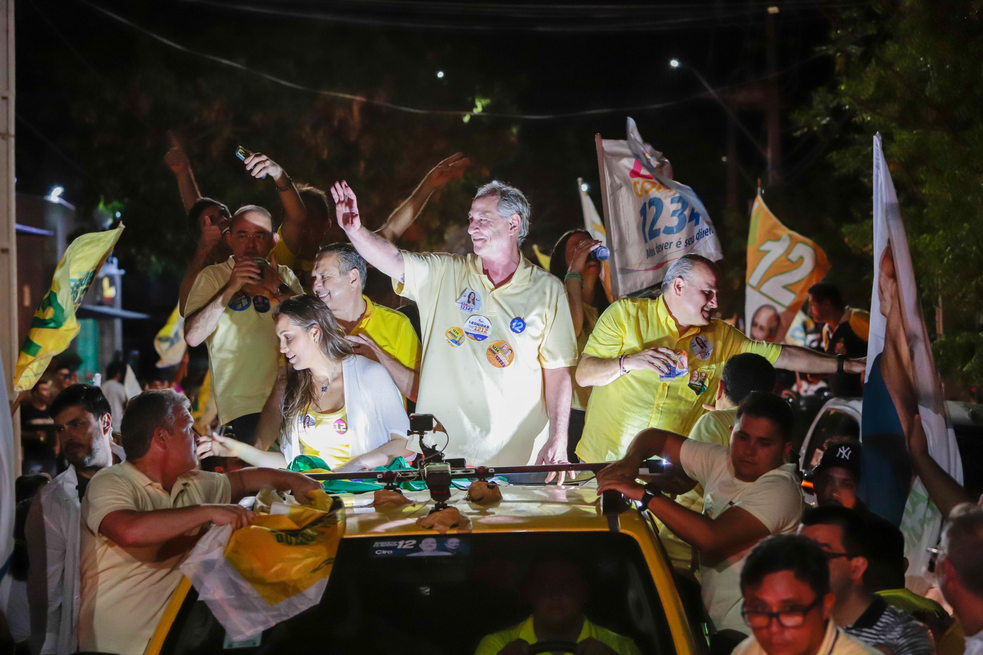 Sobral-Ceará, Brasil, 30-09-2022: Ciro Gomes realiza carreata em Sobral com Roberto Cláudio. (Foto: Fco Fontenele)  (Foto: FCO FONTENELE)