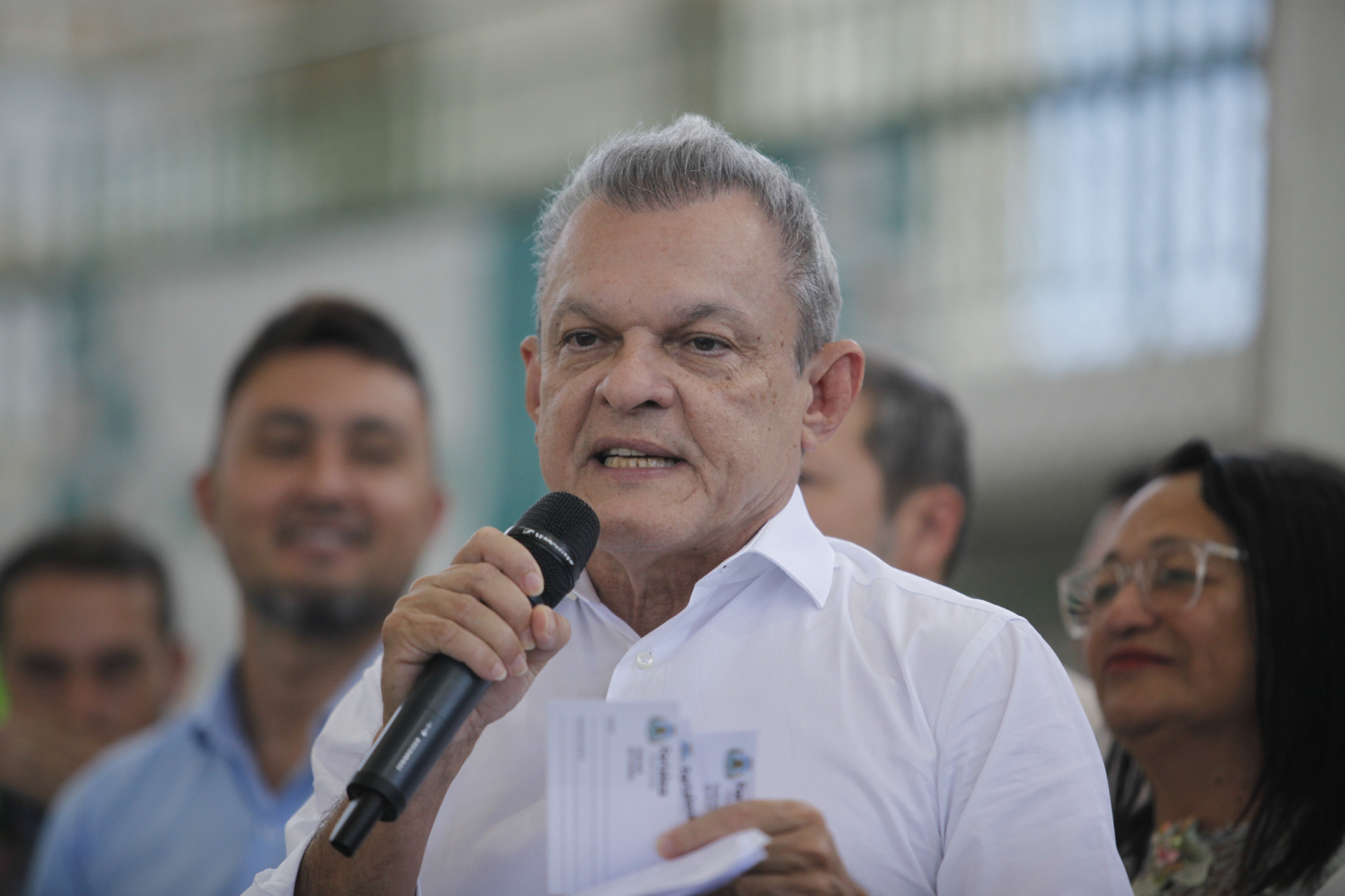 José Sarto (PDT), prefeito de Fortaleza. (Foto: FÁBIO LIMA/O POVO)