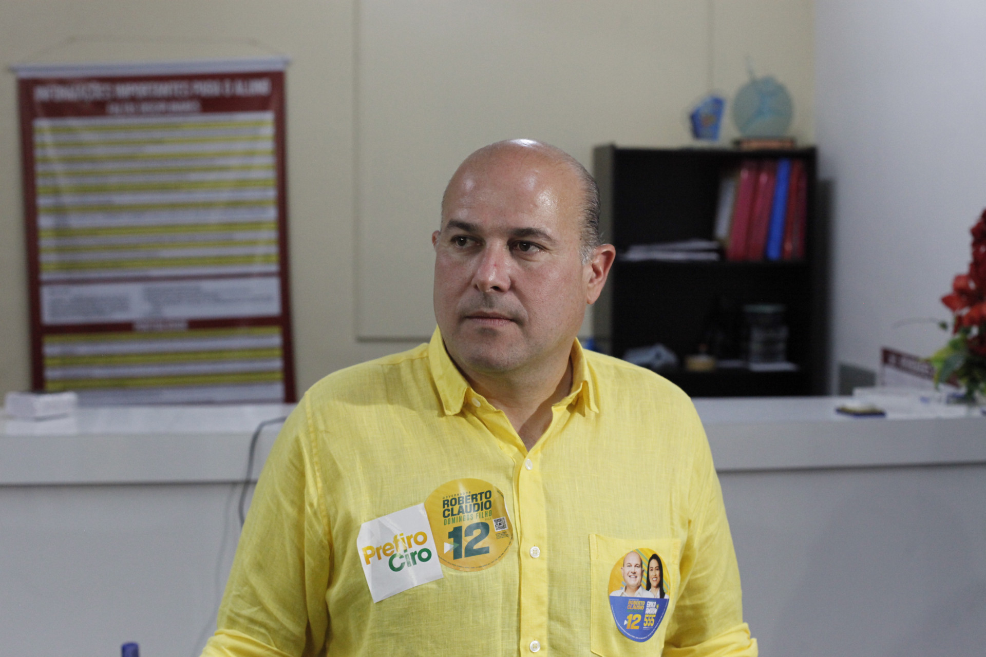 ￼Roberto Claudio assume comando do PDT, não mais em comissão provisória (Foto: FÁBIO LIMA/O POVO)
