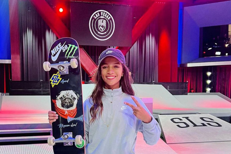Rayssa Leal fatura título na etapa Las Vegas da Liga Mundial de skate