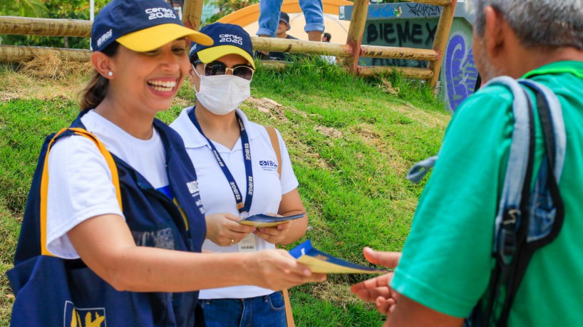 Seleção para recenseador do IBGE oferece 635 vagas no Ceará(foto: THAÍ...