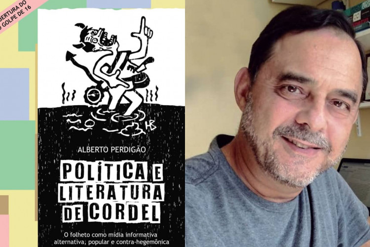 O escritor e jornalista Alberto Perdigão lança o livro 
