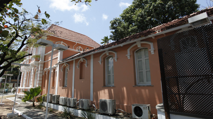 FORTALEZA CE, BRASIL, 10.10.2022: Casa de Cultura Alemã da UFC.