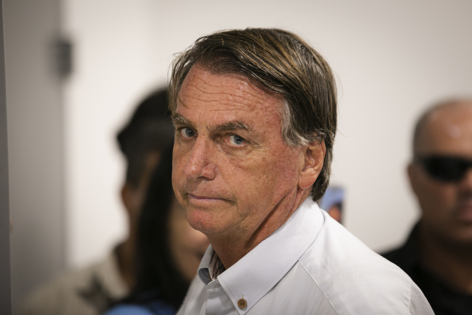 Ex-presidente Jair Bolsonaro (Foto: AURÉLIO ALVES/O POVO)